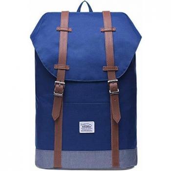 KAUKKO Mochila Casual Mochila de Estudiante Ligero 16 Laptop Bolsa al Aire Libre para Viajar/Deporte/Cámping