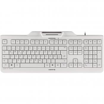 CHERRY KC 1000 SC USB QWERTZ Alemán Gris - Teclado