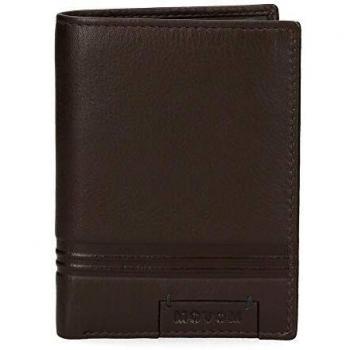 Movom Tablet Cartera Vertical con Monedero Marrón 8,5x11,5x1 cms Piel