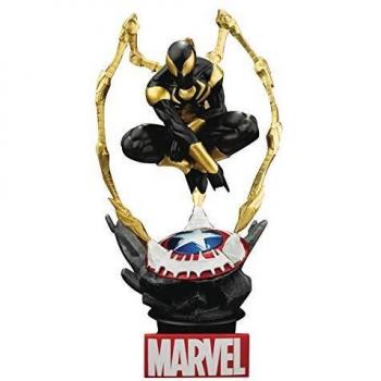 Beast Kingdom- Diorama Marvel Figura Iron Spider, Multicolor