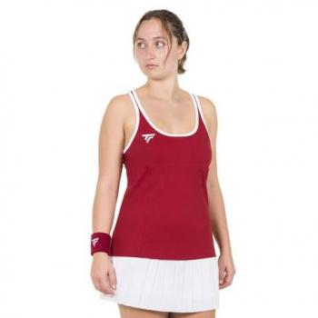 Camiseta Sin Mangas Tecnifibre Team para Mujer Roja