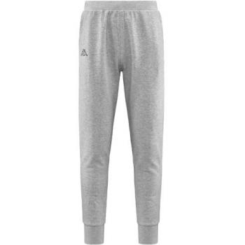 Pantalón largo Kappa Zant gris negro para hombre, talla XXL