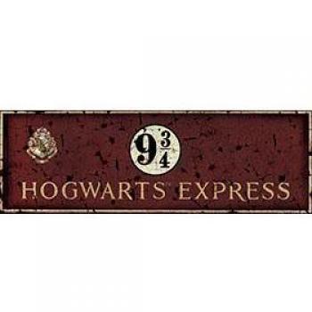 SD Toys Hogwarts Express Glass Poster 60x20cm Harry Potter Merchandise