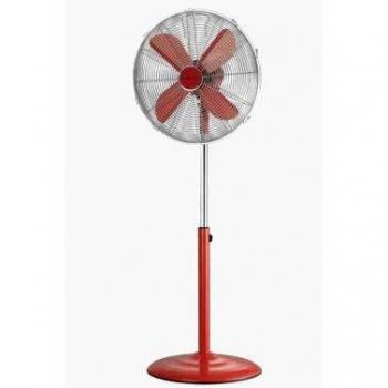 Nevir NVRVPM40 Ventilador de Pie Metálico 40Cm Rojo