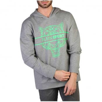 Plein Sport FIPS218 Men's Grey Cotton Sweatshirt