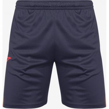 Bermuda de fútbol Joma Championship VII para hombre en color marino rojo, con diseño ligero y cómodo, ideal para actividades deportivas y entrenamiento
