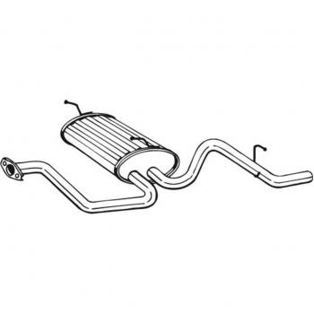 Silenciador trasero BOSAL 281-385 para DAEWOO Matiz