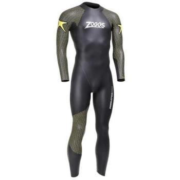 Traje de neopreno Zoggs Predator Pro FS negro amarillo - M, Manga larga, Talla M