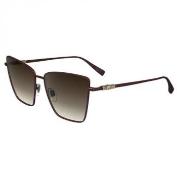 Longchamp Women's Burgundy Metal Sunglasses LO172S CAT3