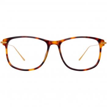 Linda Farrow FINIAL LF72 C2 Men's Eyeglasses Tortoiseshell Size 52 - Blue Light Block Available