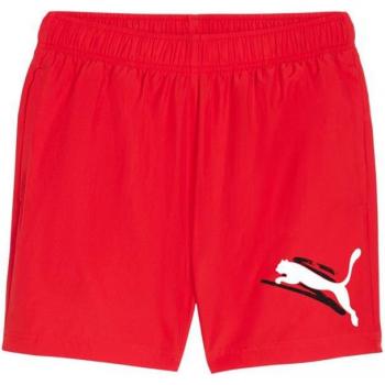 Pantalones de baño Puma Essentials+ Logo Lab Cat rojos para hombre
