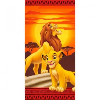 Toalla playa algodón El Rey León 140 x 70 cm