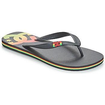 Chanclas de hombre Spray Negro DC Shoes con diseño moderno
