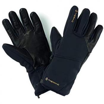 Guantes de Esquí Ligero Therm-ic para Hombre en Cuero