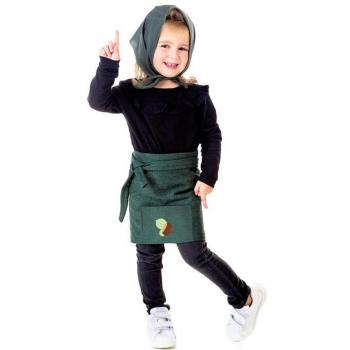 Disfraz de Castañera Otoño Verde para niña