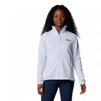 Chaqueta de Forro Polar con Cremallera Completa Columbia Sweater Weather™ II para Mujer, Color Morado, Talla S