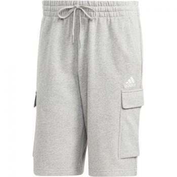 Shorts Adidas Essentials French Terry Cargo Gris Hombre