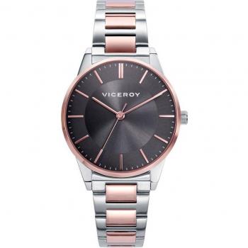 Reloj de Mujer Viceroy Dress 461148-17 con elegante diseño en acero bicolor
