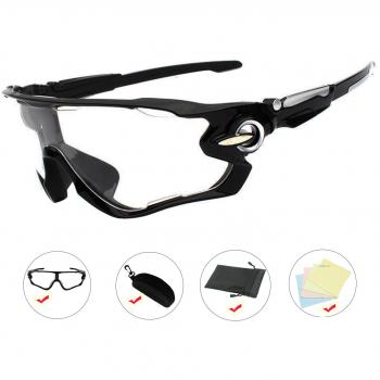 HotService1 gafas de sol deportivas al aire libre Cool Windproof Unisex Wrap gafas de ciclismo con la caja