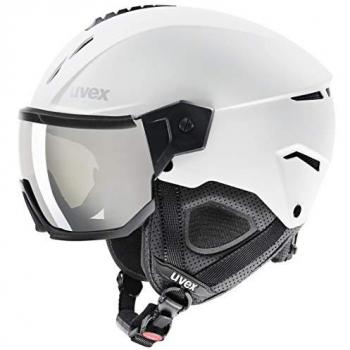 Uvex Instinct Visor Ski Helmet White/Black Matte 53-56 cm Unisex