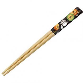 Palillos de Bambú Skater 21cm - Diseño Studio Ghibli Totoro - Palillos Ecológicos y Seguros