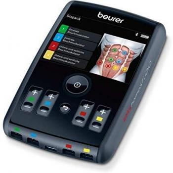 Beurer EMS homeSTUDIO EM95 | Turbo-Charge Your Workout with high-end Muscle Stimulation | Connect to The VirtualCoach App | 20 Work-Outs for Fitness, Power and Recovery | 2 arm Cuff and 2 Leg Cuffs