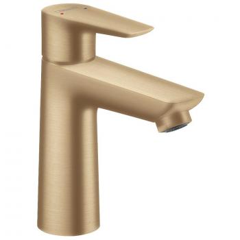 Mezclador Monomando de Lavabo Hansgrohe Talis E 110 sin Desagüe, Bronce Cepillado (71712140)