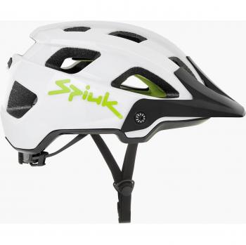 Casco de Ciclismo Spiuk Dolmen Blanco XL para Adultos con Sistema de Ajuste Ergonómico