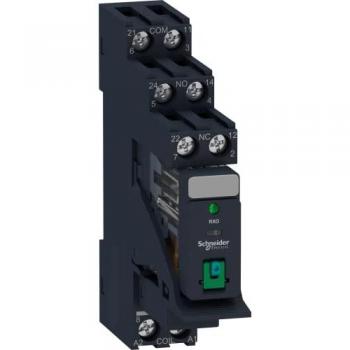 Schneider Electric RXG22BDPV - Interface relay Zelio, 2 CO, 24 V DC, 5 A
