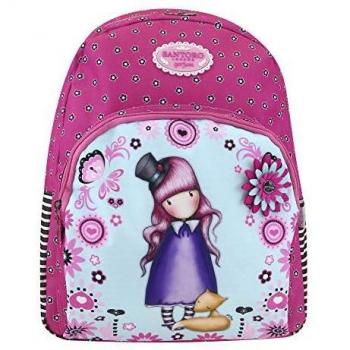 SANTORO GORJUSS Mochila Doble Con Tunel, Niñas, Turquesa