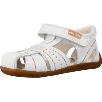 Sandalias y chanclas para niï¿½o, color Blanco , marca PABLOSKY, modelo Sandalias Y Chanclas Para Niï¿½o PABLOSKY GRAFITO Blanco