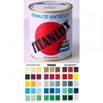 Titanlux, Esmalte sintetico brillante, Rojo fuego 564 ,750ml