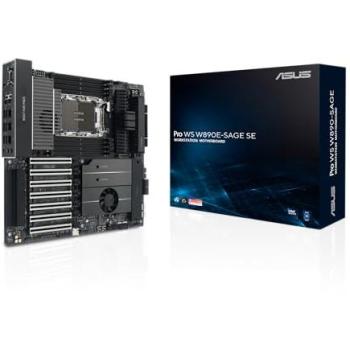 ASUS Pro WS W890E-SAGE SE Intel Motherboard LGA 4710-2 EEB with DDR5, Dual 10GbE LAN, PCIe 5.0, USB4 Ports