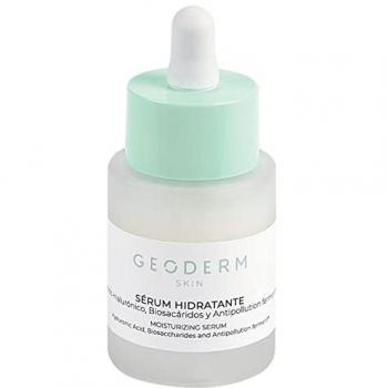 Geoderm Sérum Hidratante Orgánico, Bio y Vegano - Hidratación Profunda - Regeneración Celular - Combate la Contaminación - Piel Joven y Saludable, 30 ml, Ecológico