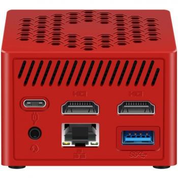 MiniPC Leotec N100 12GB 256GB Rojo