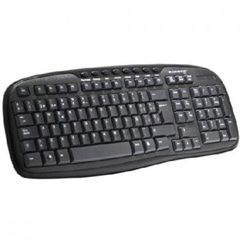 KL Tech KTU29 - Teclado USB, negro