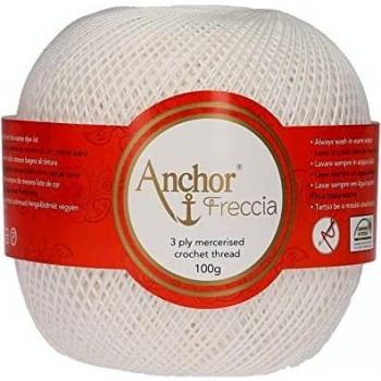 Anchor Freccia, Fuerza: 6, Embalaje: 100G, Longitud: 350M 7901 Hilos De Crochet