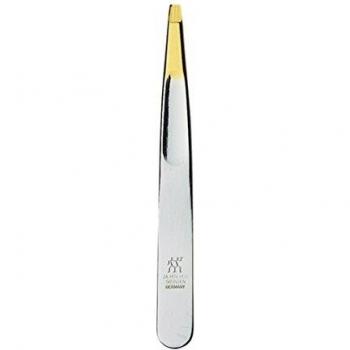 Zwilling Classic - Pinza en ángulo, punta dorada