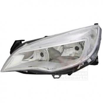 Faro Delantero Doble Izquierdo Van Wezel para Opel Astra J (2010-2012)
