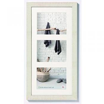 Walther Home Marco de Fotos, Madera, Blanco, 3X 15x20 cm