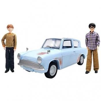 Harry Potter Harry Potter y Ron Weasley con coche volador Muñecos que recrean escena de película con