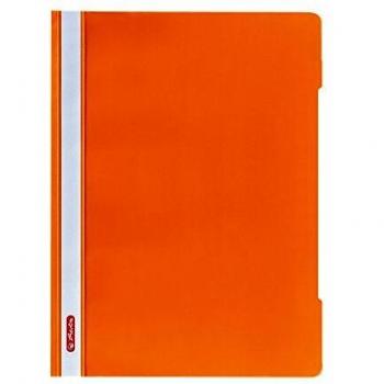 Carpeta Herlitz A4 de Calidad en PP Naranja
