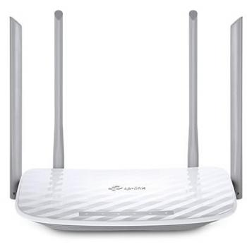 TP-LINK Archer C50 Wireless Router - Fast Ethernet, Dual-band (2.4GHz & 5GHz), 750 Mbps combined speed, 4 LAN ports, USB port for file sharing, WPA/WPA2 encryption, Easy setup and