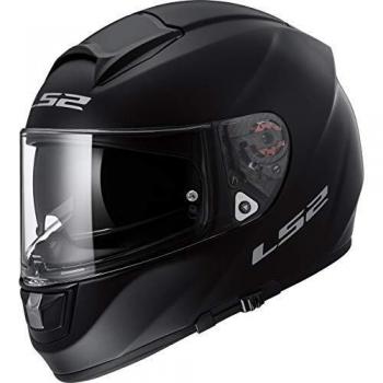 LS2 103971011XXL FF397 Casco Vector Solid, Color Negro Mate, Tamaño XXL