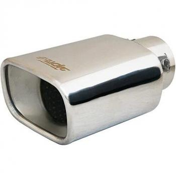 Cola de escape Simoni Racing TRX/102 - Acero inoxidable rectangular inclinado 95x70xL165mm - Montaje 37-547mm