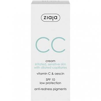 Ziaja Cc Cream Correctora para Pieles Irritadas y Sensibles - 50 ml