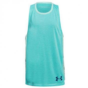 Under Armour Threadborne Tank Camiseta sin Mangas, Niñas, Azul