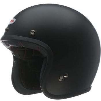 Casco Jet Bell Custom 500 Negro Mate XL
