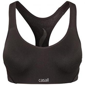 Casall - Sculpture Sports Bra, Color Naranja,Negro, Talla 80B