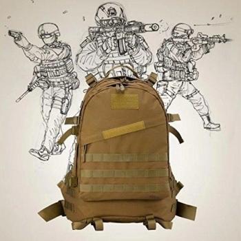 Spear Outdoor Sports Fans Tourism sports bag outdoor package tactical packet Camping bag multifunctional 3D backpacker yellowish brown style
